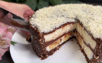 ČOKOLADNA TORTA SA KIKIRIKIJEM: Izgleda kao iz najbolje poslastičarnice, jednostavna je za pripremu, čak se i ne peče ČOKOLADNA TORTA SA KIKIRIKIJEM: Izgleda kao iz najbolje poslastičarnice, jednostavna je za pripremu, čak se i ne peče - featured image