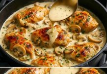 Kremasta piletina s gljivama: U 5 koraka do savršenog ručka