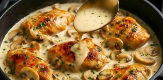 Kremasta piletina s gljivama: U 5 koraka do savršenog ručka