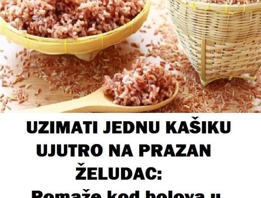 UZIMATI JEDNU KAŠIKU UJUTRO NA PRAZAN ŽELUDAC: Pomaže kod bolova u leđima, vratu, zglobovima… - featured image UZIMATI JEDNU KAŠIKU UJUTRO NA PRAZAN ŽELUDAC: Pomaže kod bolova u leđima, vratu, zglobovima… - featured image