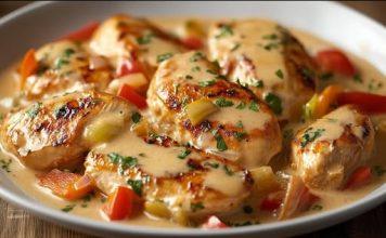 Socna i kremasta piletina Socna i kremasta piletina - featured image