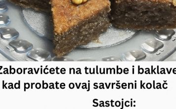 Zaboravićete na tulumbe i baklave kad probate ovaj savršeni kolač… Zaboravićete na tulumbe i baklave kad probate ovaj savršeni kolač… - featured image
