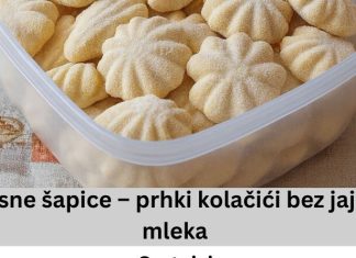 P0SNE ŠAPICE – prhki K0LAČIĆI bez jaja i mleka P0SNE ŠAPICE – prhki K0LAČIĆI bez jaja i mleka - featured image