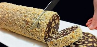 Bez pećnice, miksera i puno muke: Recept za finu čokoladnu salamu