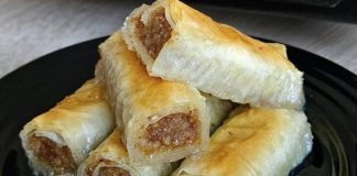 Savršena kombinacija hrskave jufke i kremastog fila: Rolovana baklava s plazmom i orasima Savršena kombinacija hrskave jufke i kremastog fila: Rolovana baklava s plazmom i orasima - featured image