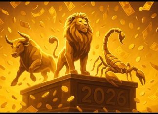 Sve što dotaknu pretvara se u zlato: 3 znaka kojima 2026. donosi ogroman novac Sve što dotaknu pretvara se u zlato: 3 znaka kojima 2026. donosi ogroman novac - featured image