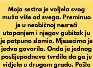 Moja sestra je voljela svog muža više od svega. Preminuo je u neobičnoj nesreći utapanjem i njegov gubitak ju je potpuno slomio…