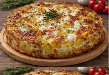 Zapečeni krompir sa siromi šunkom je jednostavan. U tren oka ćete imati spremno ukusno jelo, savršeno za užurbane radne večeri ili ugodnu porodičnu večeru. Zapečeni krompir sa siromi šunkom je jednostavan. U tren oka ćete imati spremno ukusno jelo, savršeno za užurbane radne večeri ili ugodnu porodičnu večeru. - featured image