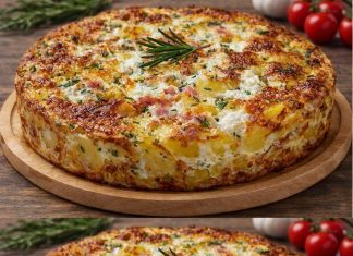 Zapečeni krompir sa siromi šunkom je jednostavan. U tren oka ćete imati spremno ukusno jelo, savršeno za užurbane radne večeri ili ugodnu porodičnu večeru. Zapečeni krompir sa siromi šunkom je jednostavan. U tren oka ćete imati spremno ukusno jelo, savršeno za užurbane radne večeri ili ugodnu porodičnu večeru. - featured image