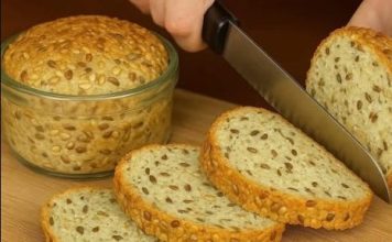 Hljeb za 1 Minutu u Tegli! ⏱️ Bez kvasca, bez šećera i bez bijelog brašna! 😍✨ Zdrav i brz recept za svakodnevni užitak! Hljeb za 1 Minutu u Tegli! ⏱️ Bez kvasca, bez šećera i bez bijelog brašna! 😍✨ Zdrav i brz recept za svakodnevni užitak! - featured image