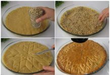 Griz Kolač sa Orasima – Jednostavan i Ukusan Griz Kolač sa Orasima – Jednostavan i Ukusan - featured image