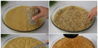 Griz Kolač sa Orasima – Jednostavan i Ukusan Griz Kolač sa Orasima – Jednostavan i Ukusan - featured image