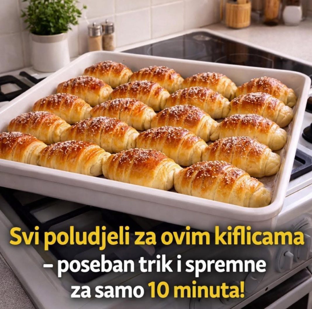 Svi poludjeli za ovim kiflicama – poseban trik i spremne za samo 10 minuta! - featured image