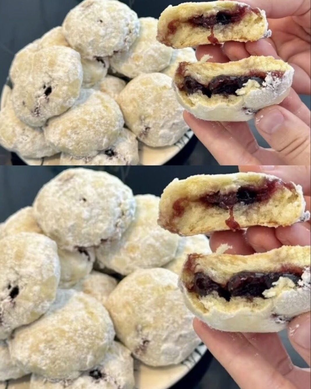 POSNI KOLAČI ZA 2 MINUTE s džemom, lagani i mnogo ukusni - featured image