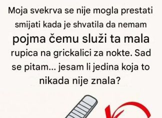 Moja svekrva se nije mogla prestati smijati kada je shvatila čemu služi ova mala rupica… Moja svekrva se nije mogla prestati smijati kada je shvatila čemu služi ova mala rupica… - featured image