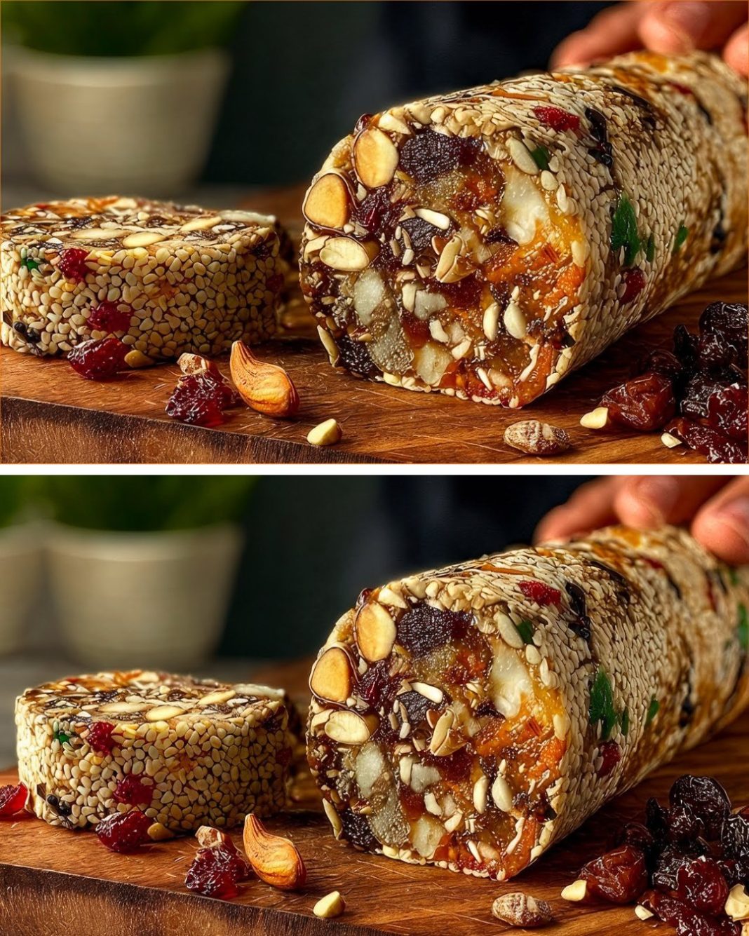 Nisam jeo šećer godinu dana! Najbolji energetski desert ikad!🍫 Samo izmiksajte, oblikujte, ohladite i narežite za zdravu poslasticu… - featured image