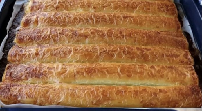 Turska pita s gotovim korama: ‘Ne pretjerujem kad vam kažem da mi svi traže recept’ Turska pita s gotovim korama: ‘Ne pretjerujem kad vam kažem da mi svi traže recept’ - featured image