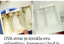 0VA stvar je izvukla svu prljavštinu, kamenac i buđ iz rezervoara u mojoj mašini za pranje veša: 15 MINUTA I KAO N0VA! 0VA stvar je izvukla svu prljavštinu, kamenac i buđ iz rezervoara u mojoj mašini za pranje veša: 15 MINUTA I KAO N0VA! - featured image