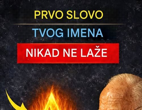 Značenje prvog slova vašeg imena promijenit će vam cijeli život… Značenje prvog slova vašeg imena promijenit će vam cijeli život… - featured image
