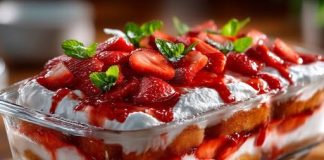 Tiramisu od jagoda bez pecenja Tiramisu od jagoda bez pecenja - featured image