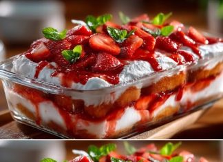 Tiramisu od jagoda bez pecenja Tiramisu od jagoda bez pecenja - featured image