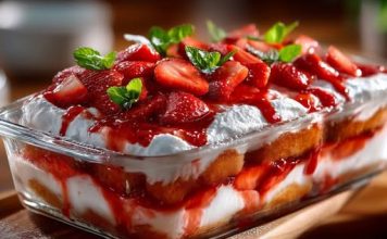 Tiramisu od jagoda bez pecenja Tiramisu od jagoda bez pecenja - featured image