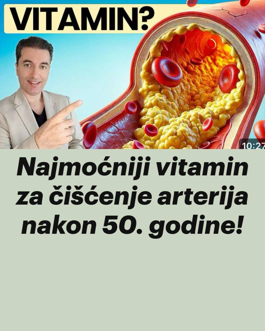 Najmoćniji vitamin za čišćenje arterija nakon 50. godine! - featured image Najmoćniji vitamin za čišćenje arterija nakon 50. godine! - featured image