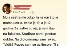 Nakon majčine smrti imala je samo 19 godina, ali je odustala od svojih snova kako bi spasila bratovo djetinjstvo Nakon majčine smrti imala je samo 19 godina, ali je odustala od svojih snova kako bi spasila bratovo djetinjstvo - featured image