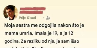 Nakon majčine smrti imala je samo 19 godina, ali je odustala od svojih snova kako bi spasila bratovo djetinjstvo Nakon majčine smrti imala je samo 19 godina, ali je odustala od svojih snova kako bi spasila bratovo djetinjstvo - featured image
