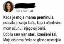 Posle majčine smrti svi su nasledili kuću, automobil i novac, a njoj je ostao samo stari šal: Nekoliko nedelja kasnije saznala je zašto Posle majčine smrti svi su nasledili kuću, automobil i novac, a njoj je ostao samo stari šal: Nekoliko nedelja kasnije saznala je zašto - featured image